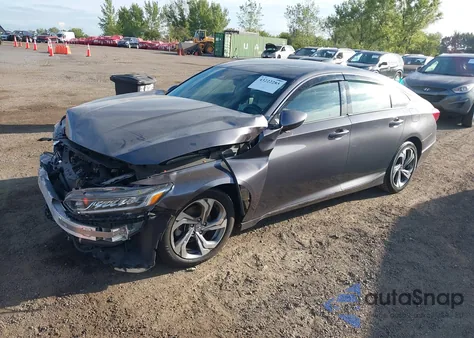 2018 Honda Accord Ex z USA, uszkodzony, nr VIN 1HGCV1F42JA011156